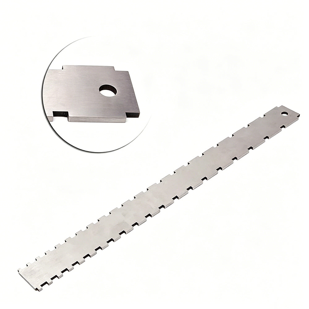 2Pcs Stainless Steel Guitar Neck Straight Edge Tool Set and Fret Rocker Luthier