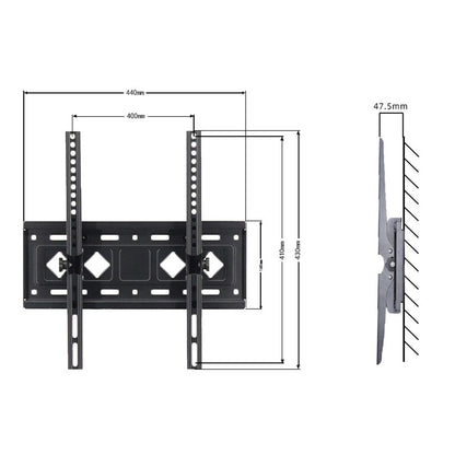 TV Wall Mount Bracket for 26 to 65 Inch TVs