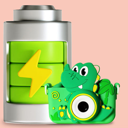 Dinosaur Kids Digital Camera ¨C Dual Lens HD Video with 32GB Memory Card
