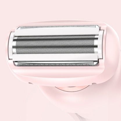 Cordless Electric Hair Trimmer Rechargeable Women Hair Trimmer-Pink