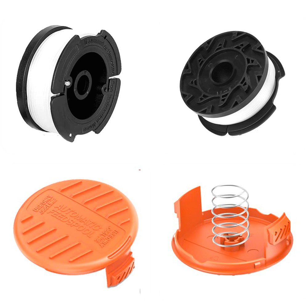 12 Piece AF 100 Replacement Spool Set for Black Decker Grass Trimmer