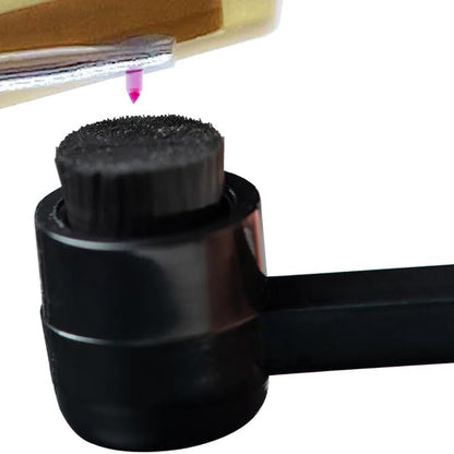 5 Piece Turntable Replacement Stylus Set Red Gold Needles and Cleaning Brush