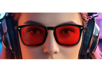 Sleep Glasses Blue Light Blocking Glasses for Gaming Working Sleeping-Black