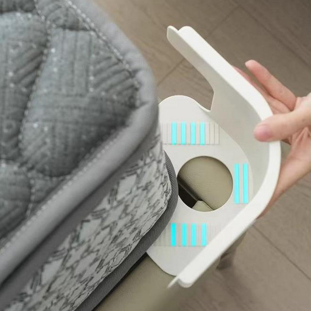 4 Piece Bed Sheet Holder with Lock Strips Fits All Sizes