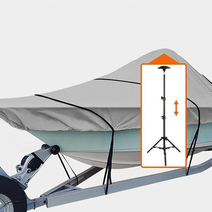 Telescopic Boat Cover Support Pole with Adjustable Triangular Base