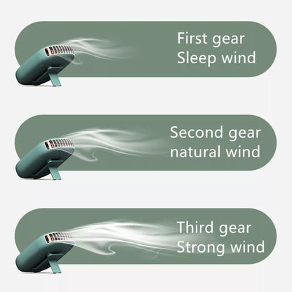 Portable Summer Cooling Fan with Lanyard USB Rechargeable Desk Fan Mini Cooling Travel Hanging Fan Pink