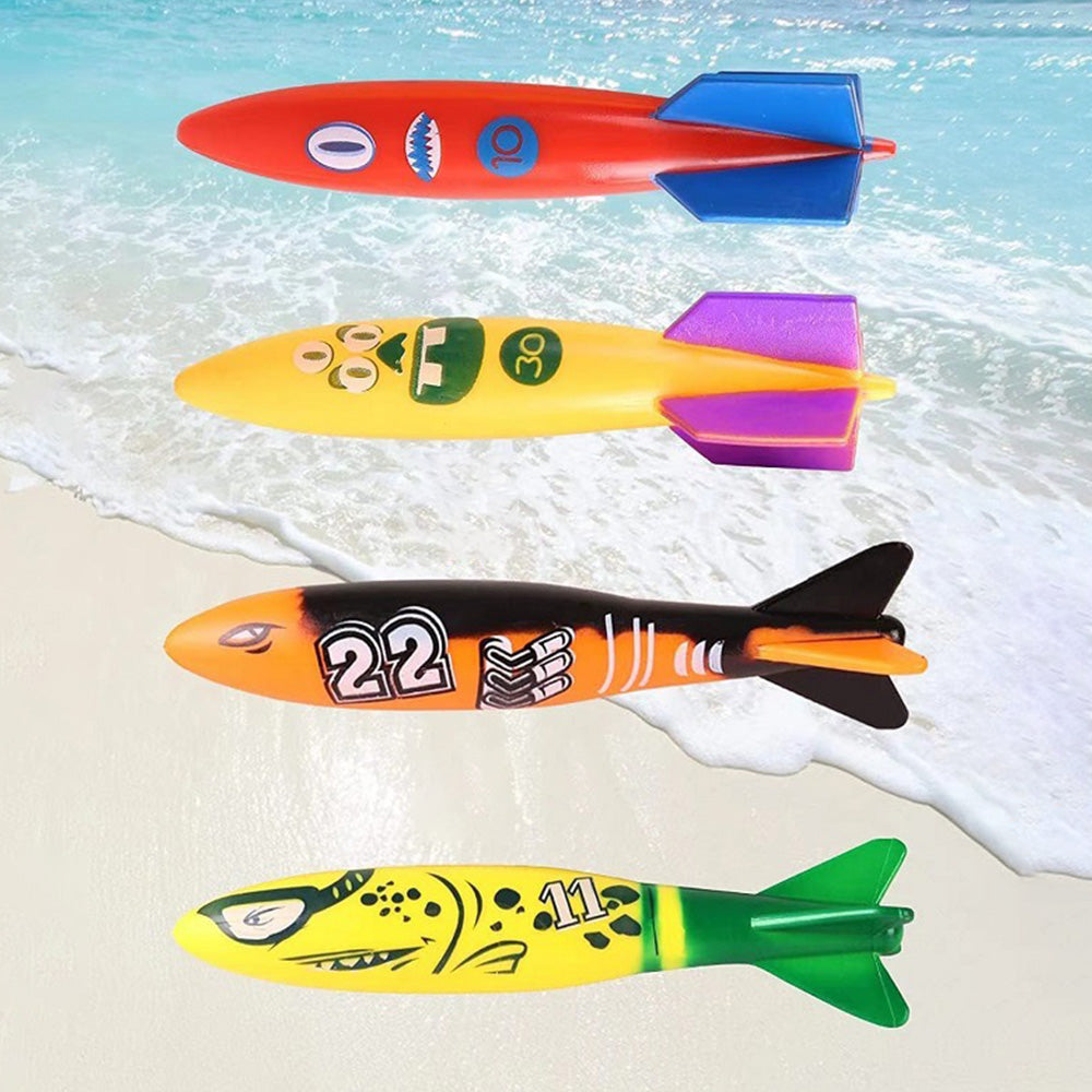 20Pcs Set Summer Pool Diving Swimming Toys Underwater Fun Swim Games Sinking Toys Kit