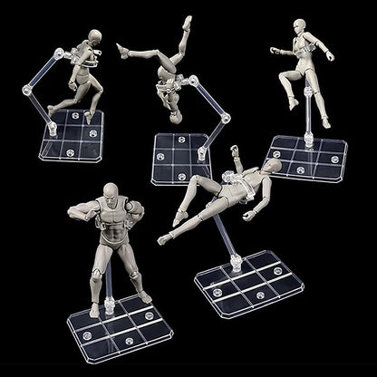 4Pcs Figure Bracket Action Figure Display Stand Model Toy Holders