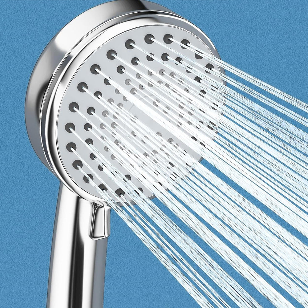 Shower Head Cleaning Brush Set Anti-Clogging with Storage Box for Bathroom-Orange