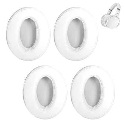 4pcs Replacement Ear Pads Competible with Sennheiser 4.50 BTNC HD 450BT HD400S HD485 White