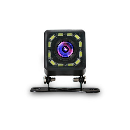 24 LED Square Reverse Camera for Car Rear View Parking with Night Vision