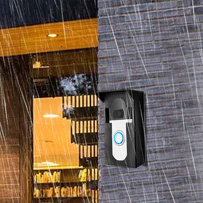 Adjustable Rotating Video Doorbell Mount with Rain Cover