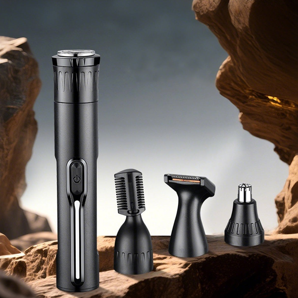 4 in 1 Nose Hair Trimmer for Ear Nose Eyebrow Beard