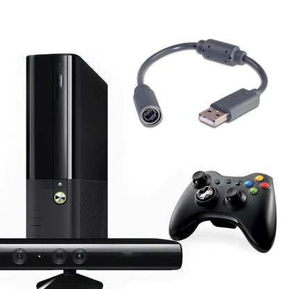 2 Pieces USB Breakaway Adapter Cables for Xbox 360