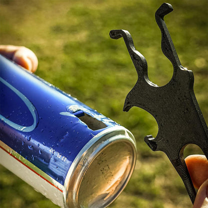 Golf Multi-Tool Cigar Holder for Golf Cart Cigar Clamp Beer Opner Ball Marker