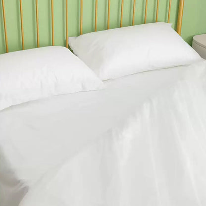 4Pcs Travel Disposable Bedding Set Portable Bed Sheet Quilt Cover Pillowcase Set