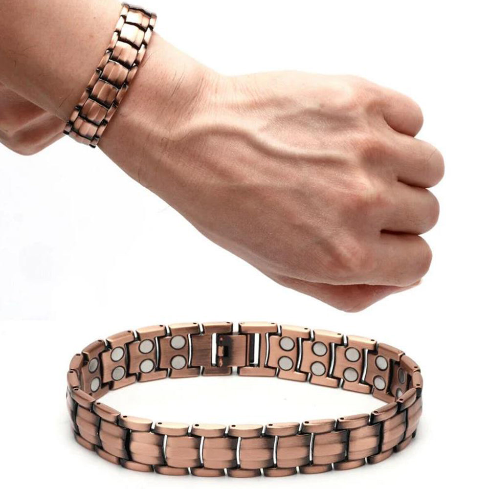 Copper Magnetic Bracelet Elegant Copper Bracelets Jewelry Bronze