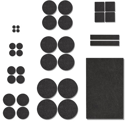 300Pcs Self Adhesive Felt Furniture Pads Scratch Resistant for Hardwood Floors