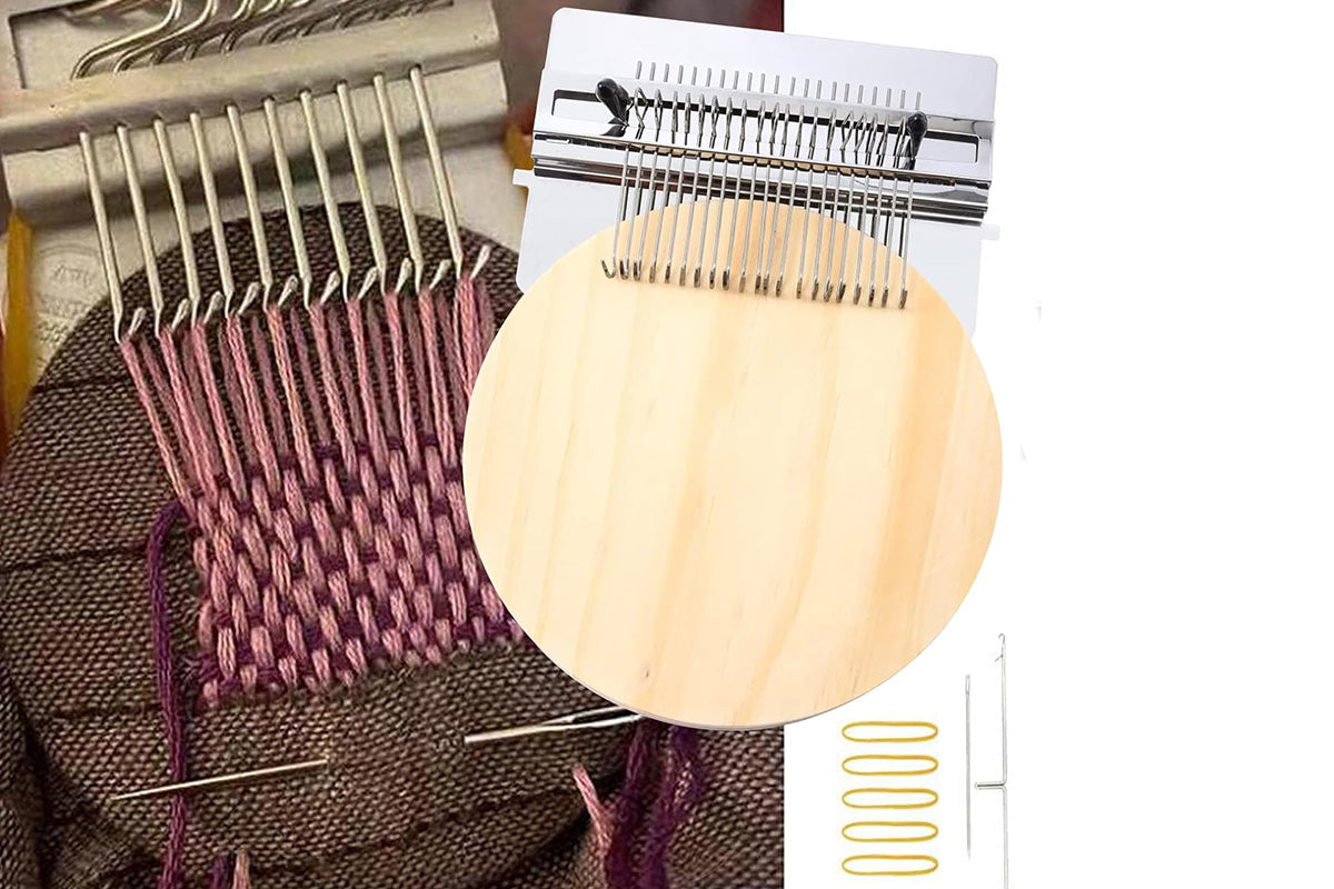 Speedweve Darning Loom Mini Weaving Tool - 10 Hooks