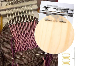Speedweve Darning Loom Mini Weaving Tool - 10 Hooks