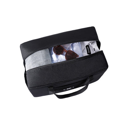 Foldable Travel Bag Large Capacity Sports Shoulder Bag Trip Boarding Bag Black