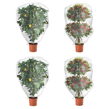 Drawstring Fruit Tree Netting Cover Fine Mesh Bird Fruit Fly Insect Protection