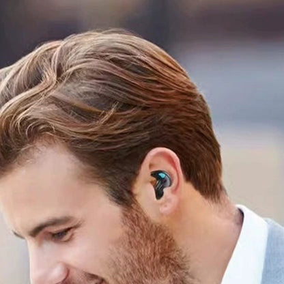 Wireless Bluetooth Sleep Earbuds Invisible Earplugs with Charging Case Black