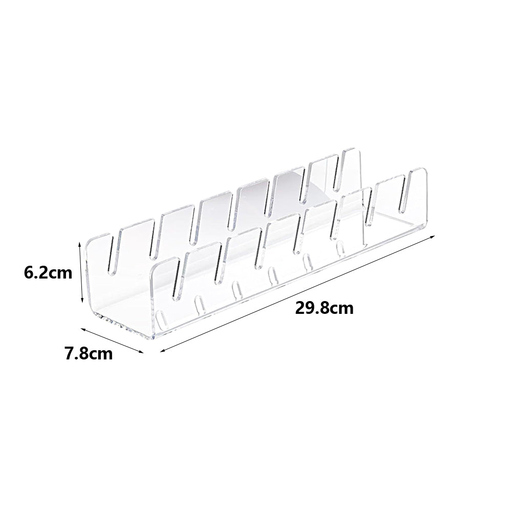 Baseball Caps Storage Stand Acrylic Freestanding Hat Rack Display Stand Holder Clear