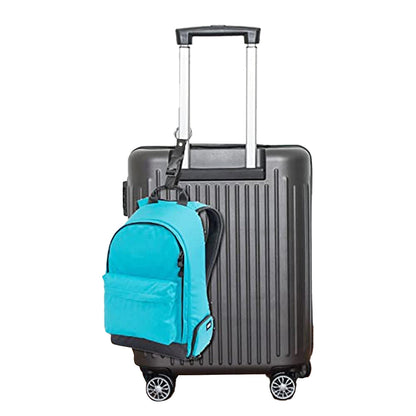 Set of 2Pcs Adjustable Travel Belt Luggage Straps Suitcase Belt for Clothing Jacket Backpack