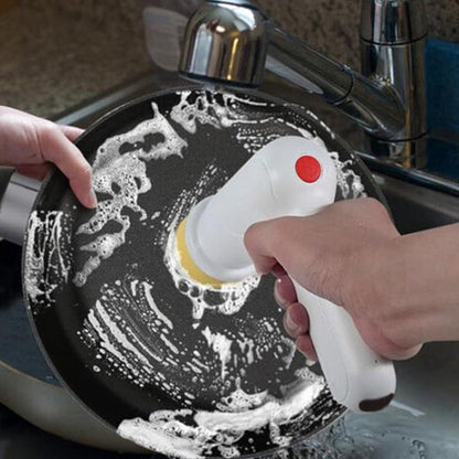 9-in-1 Cordless Electric Spin Scrubber Handheld Turbo Scrub Cleaning Brush Kit