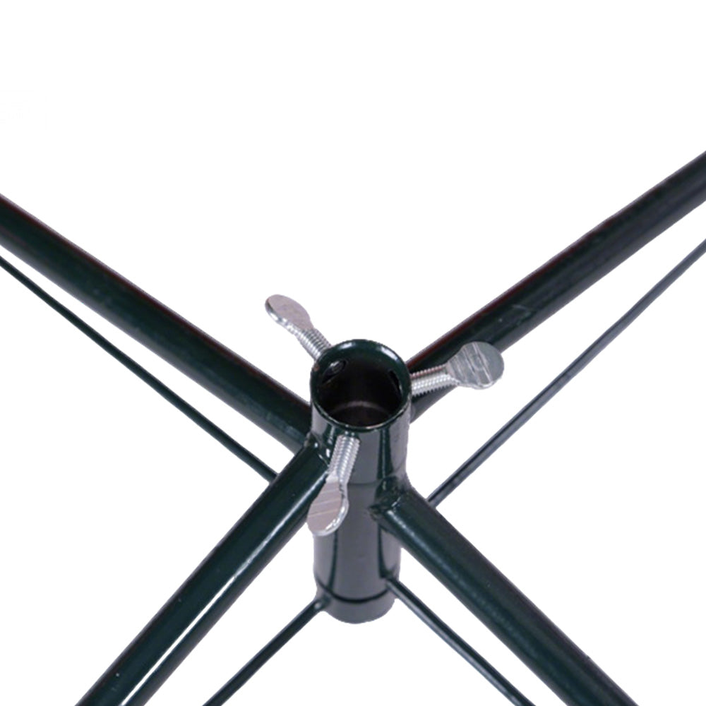 Metal Christmas Tree Stand with Folding Base Support for Artificial Holiday Tree