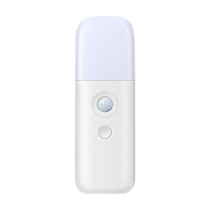 Dimmable Motion Sensor Night Light Rechargeable Nightlight with 5 Brightness Levels White