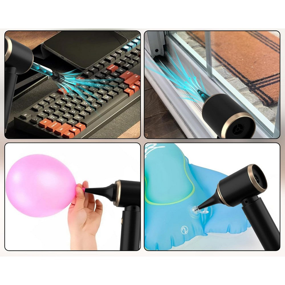 3-in-1 Cordless Vacuum Cleaner Air Duster and Air Blower for Car Camping