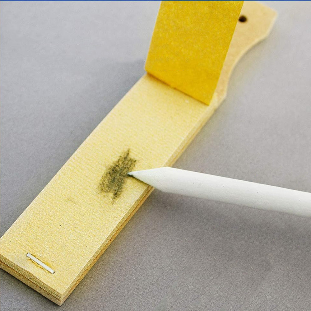 9 Piece Paper Blending Stumps and Sandpaper Sketching Art Tool Set