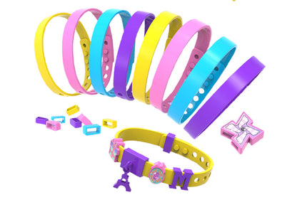 DIY Friendship Bracelet Making Kit With Stickers Wrist Band Craft Kit For Girls