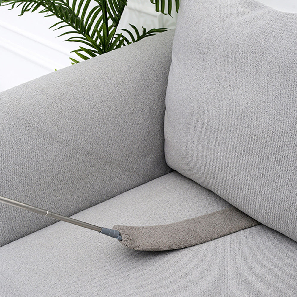5-in-1 Extendable Duster Cleaning Kit with 2.5m Telescopic Pole and Washable Microfiber Heads