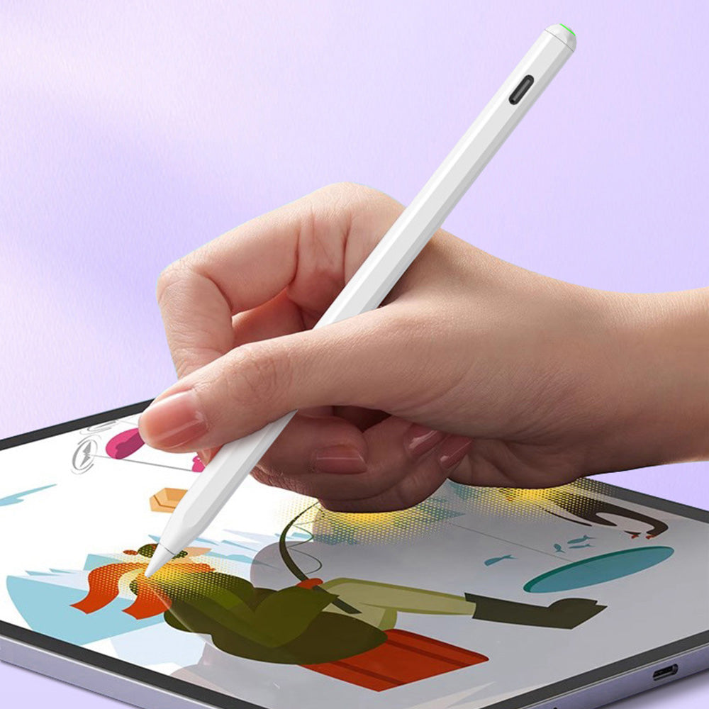 Stylus Pen for iPad 2018 to 2025 with Magnetic Charging Tilt Sensitivity Palm Rejection