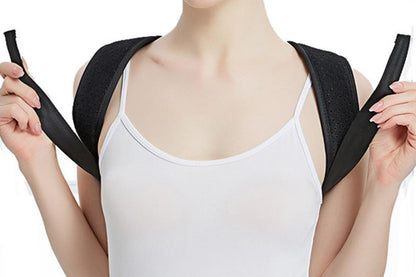 Posture Corrector Adjustable Back Shoulder Belt Support Body Brace Back