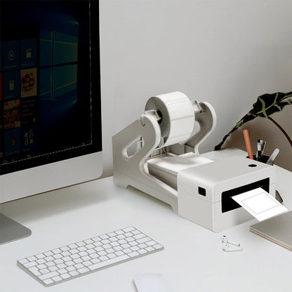 4-Inch Universal Thermal Label Printer Stand for Desktop Use