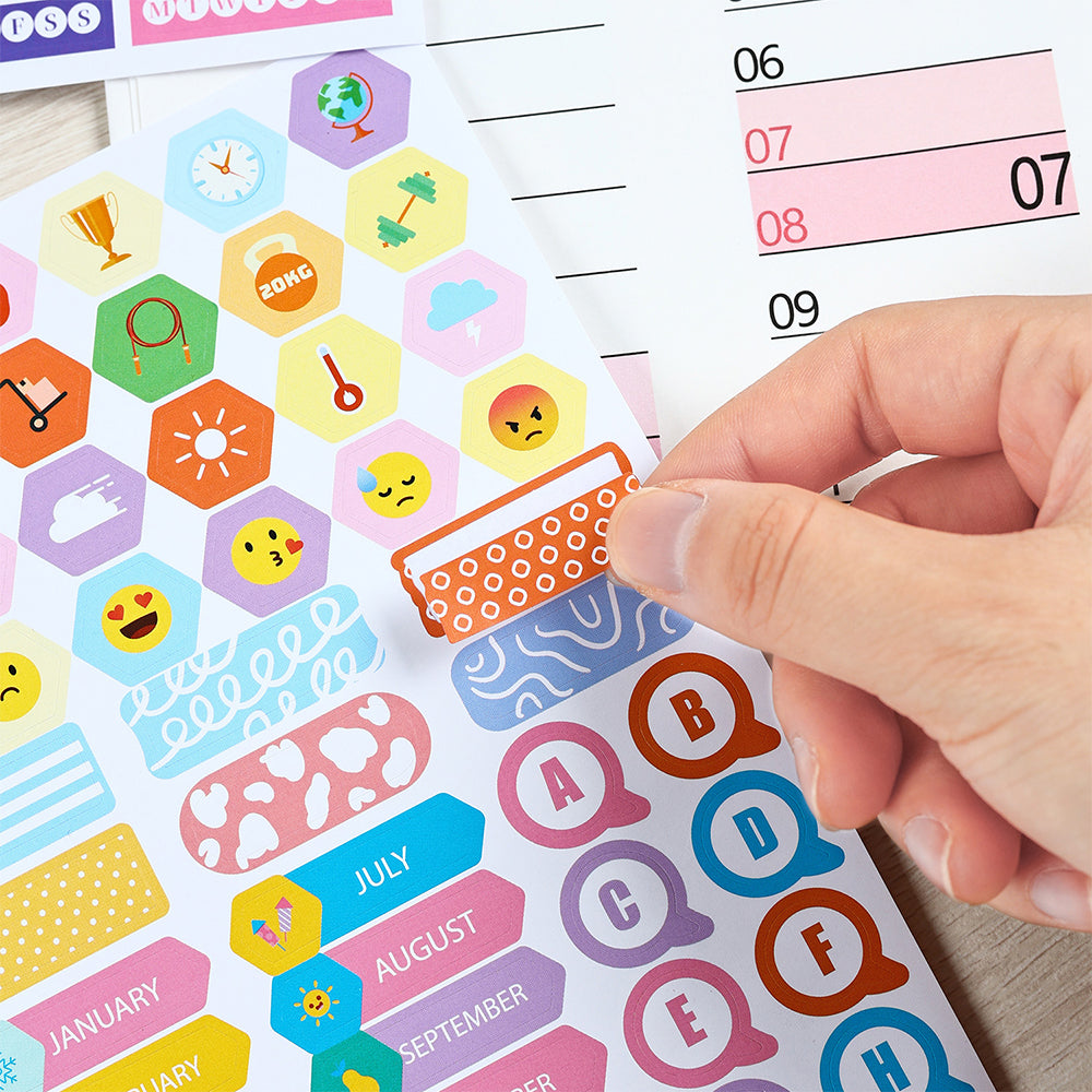 2026 Daily Wall Planner Full Year to View Calendar Home Office School