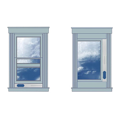 4 Piece Adjustable Portable AC Window Seal Kit with 15cm Connector