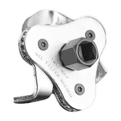 3 Jaw Oil Filter Wrench for Car Adjustable Engine Filter Removal