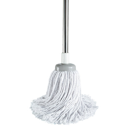 Cotton Mop with Stainless Steel Handle and Refill Head