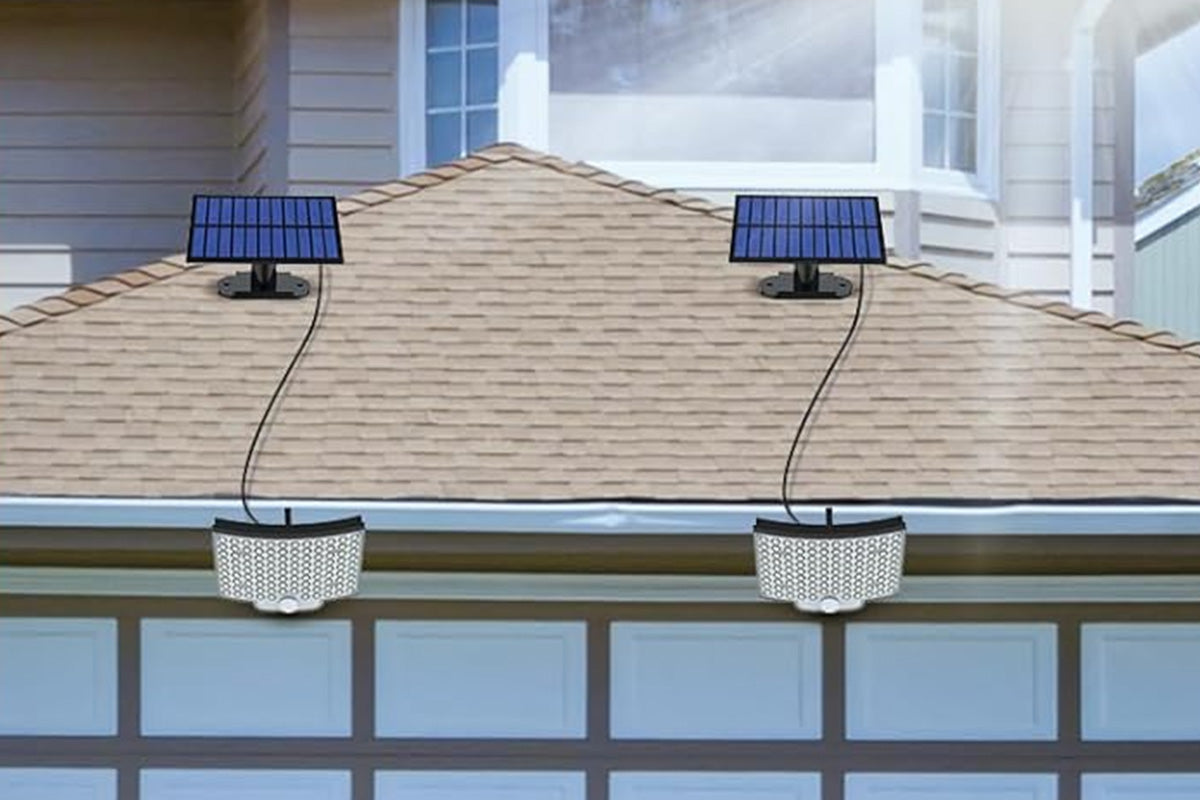 106 LED Solar Motion Sensor Light Outdoor Wall Security Garden Flood Lamp