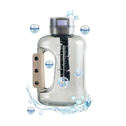 1500ml Hydrogen Rich Water Generator Rechargeable Hydrogen Water Bottle Transparent