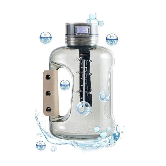 1500ml Hydrogen Rich Water Generator Rechargeable Hydrogen Water Bottle Transparent