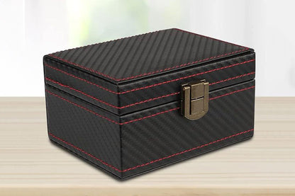 Key Fob Protector with Two Car Key Bags Anti Theft RFID Box