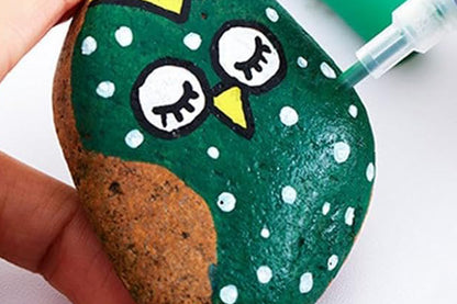 24Pcs DIY Nail Art Paint Pen Set Acrylic Paint Markers Nail Dotting Drawing Pens