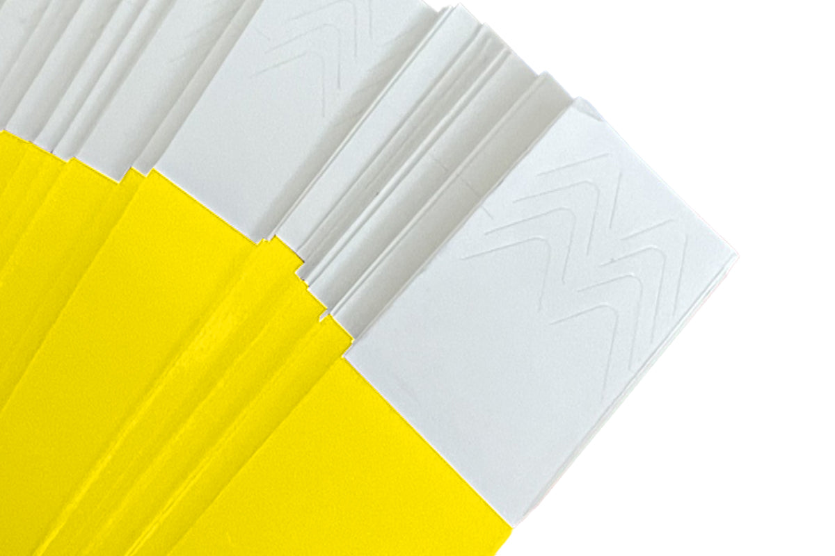 600 Piece Neon Wrist Bands Counts Paper Hand Bands