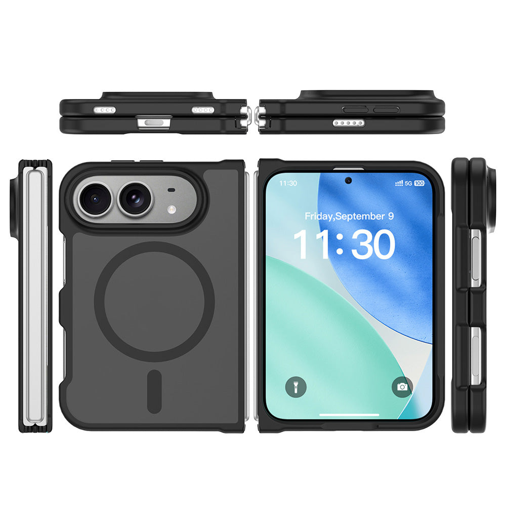 PC TPU Phone Case for iPhone Duo with Wireless Charging - Black